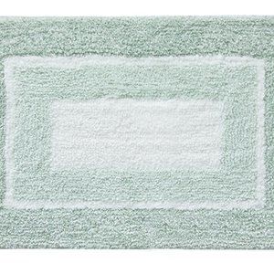 16"x24" Green Ultra Soft Shag Area Rug Bathroom Indoor Plush Mat
